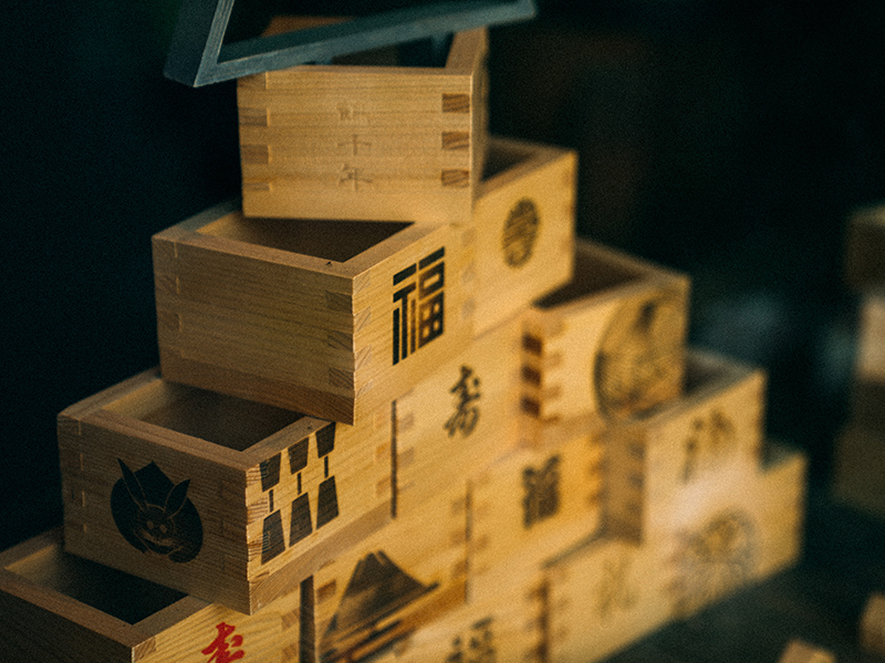 大垣は全国の８割のますを作る日本一の産地